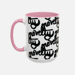 Load image into Gallery viewer, Pink Novelty Logo Mug
