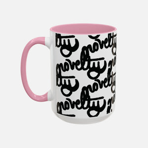 Pink Novelty Logo Mug