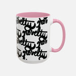 Load image into Gallery viewer, Pink Novelty Logo Mug
