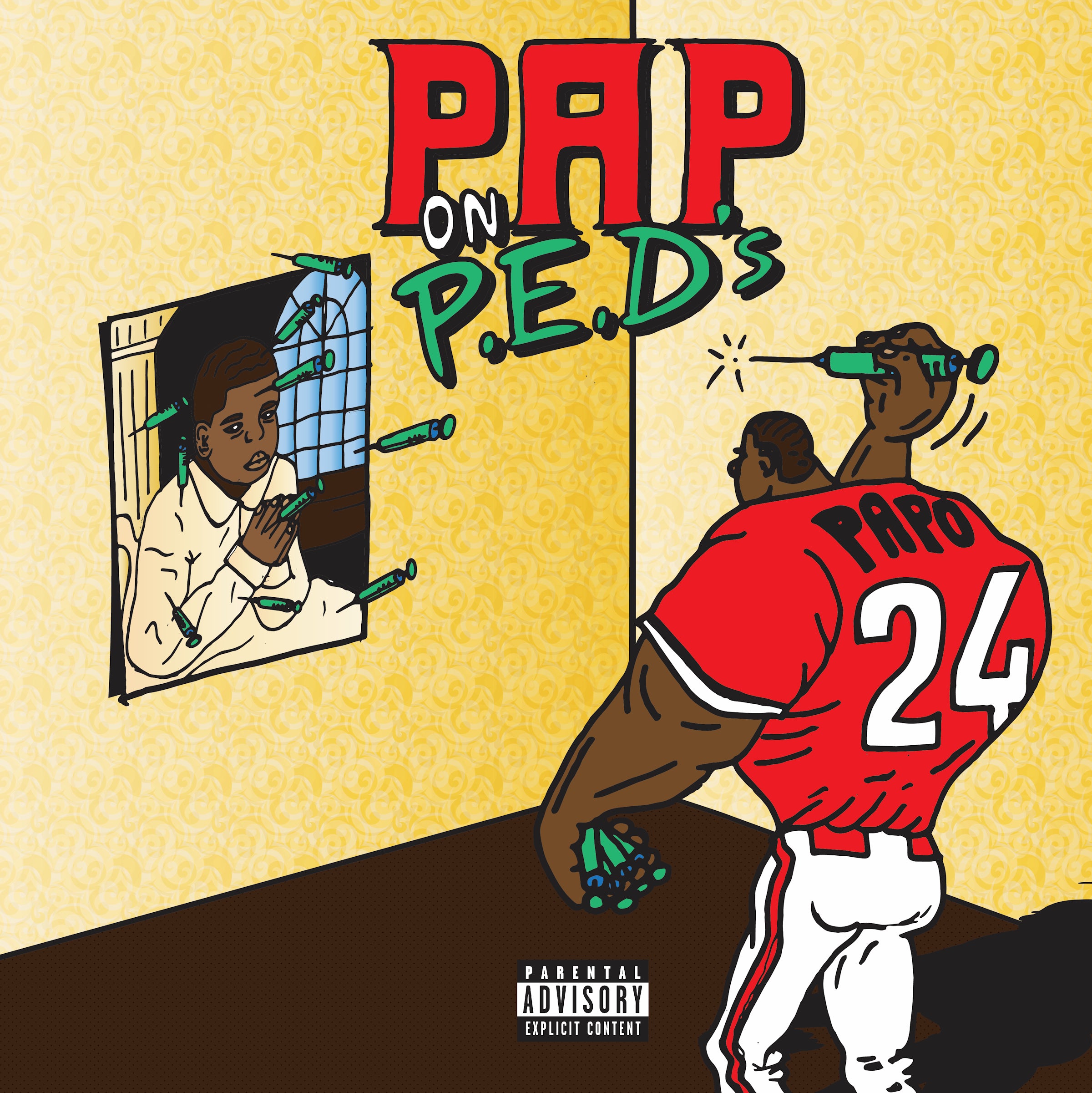 PAPO2oo4 - PAP ON P.E.D'S LP