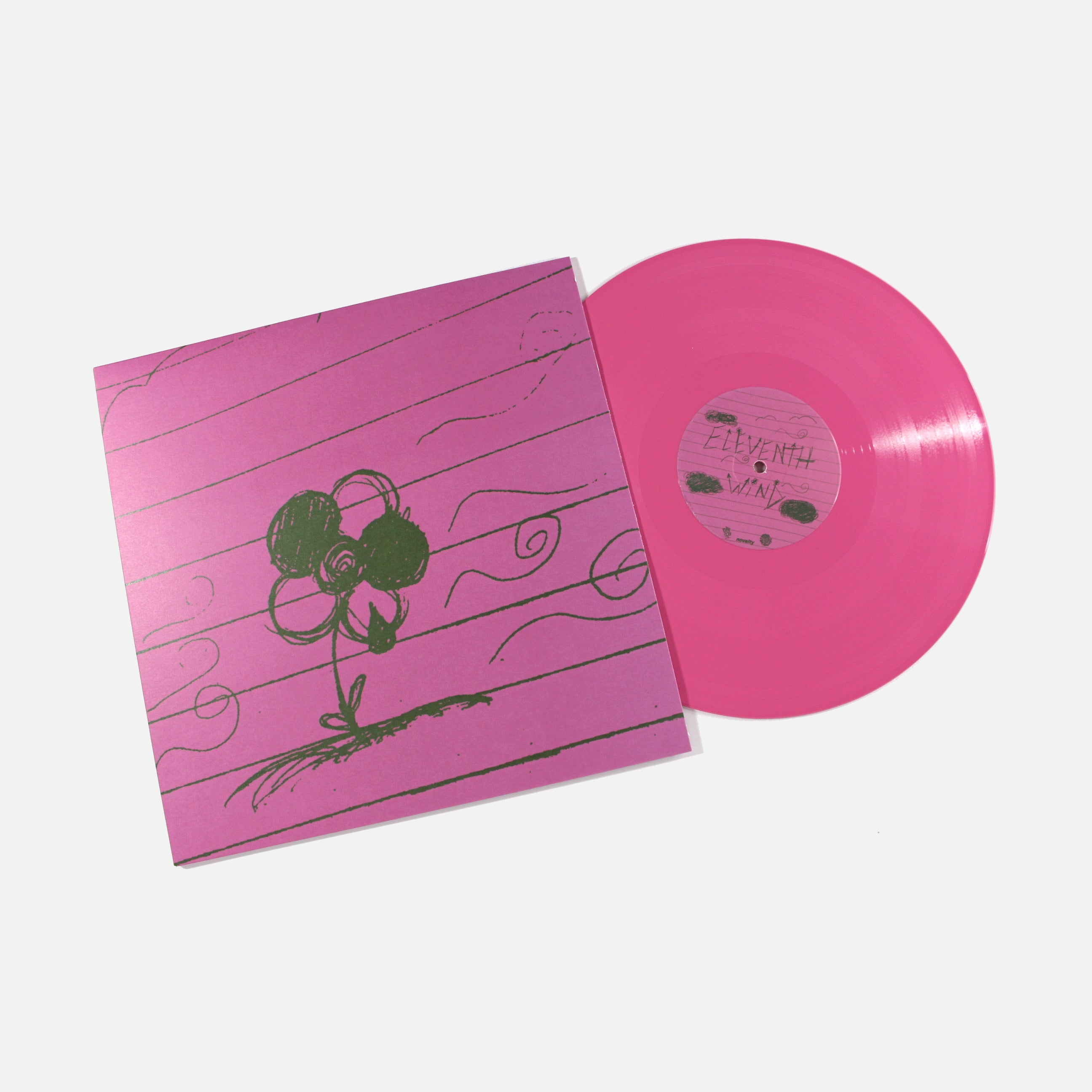 akai solo eleventh wind opaque pink vinyl